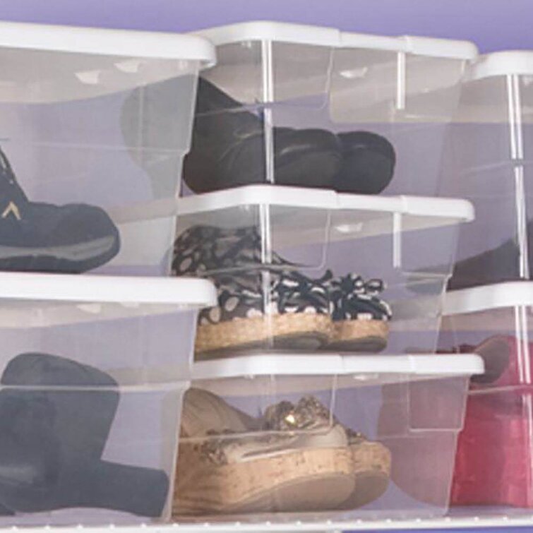 Sterilite on sale shoe storage